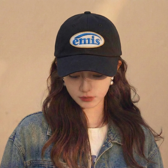 [국내정품] 이미스 모자 와펜 볼캡 연예인 야구 캡모자 빅사이즈 커플 리뉴얼 (사은품)