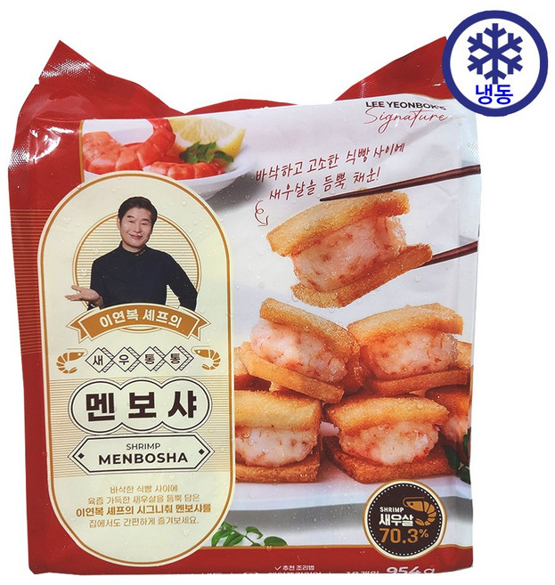DILLA 이연복 쉐프 새우통통 멘보샤, 1개, 954g