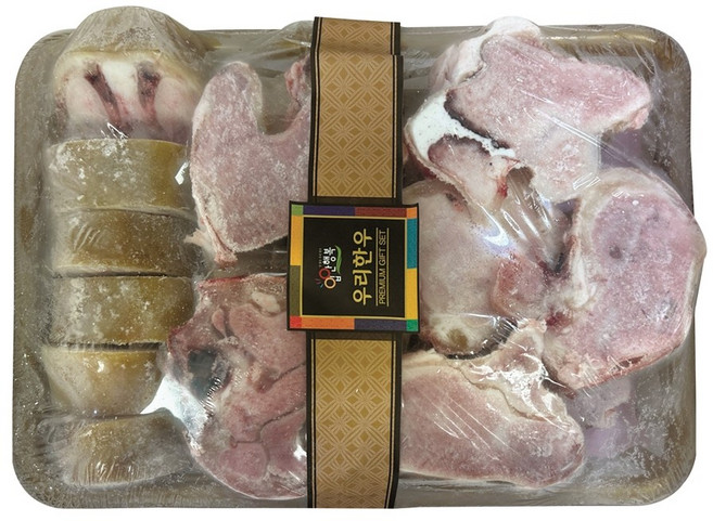 농협 하나로마트 선물세트 효도보신세트(냉동) 4kg (한우족2kg+한우사골2kg) (233396), 농협 하나로마트 선물세트 효도보신세트(냉동) 4kg (