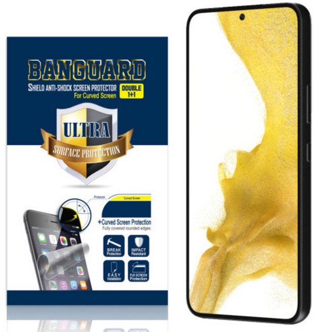 닥터가드 국내생산 뱅가드 휴대폰 액정 보호 필름, 1세트