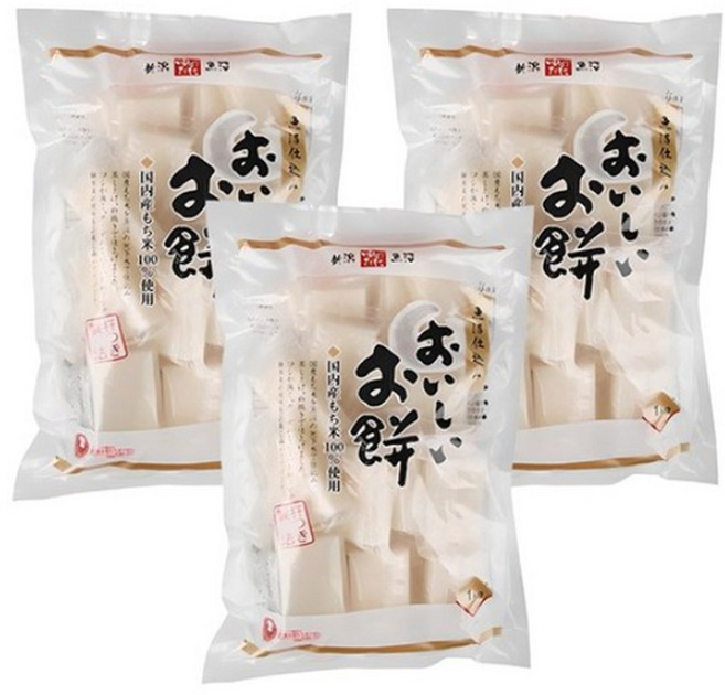 유노타니 키리모찌, 1kg, 3개