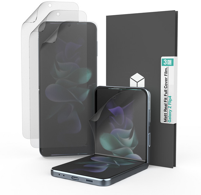 아이엠듀 지문방지 액정보호필름 TPU 3p 세트, 1세트