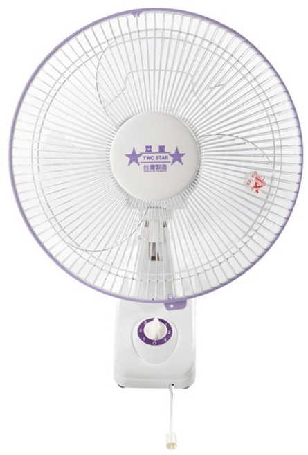 雙星 12吋掛壁扇 TS-1236 台灣製造, 宅配寄送(2台下單區)