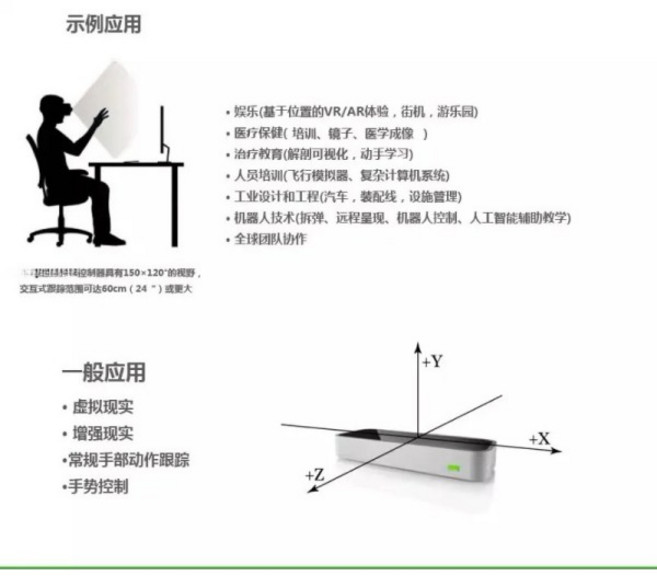 Leap Motion 3D 핸드 모션 체감형 VR/AR 게임 컨트롤러 트래킹 캡처 제스처 센서 울트라립 SDK, 02 Generation 1 (Old)