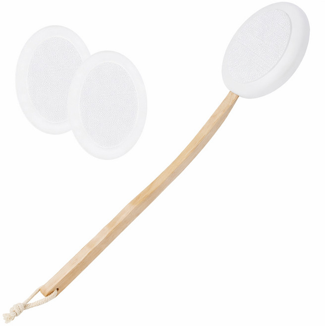 벨오브제 셀프 등 로션 바르기 1스틱 3패드 세트, 1세트, 화이트