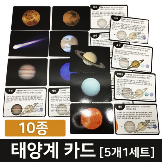 태양계카드(5개1세트) RTS, 1개