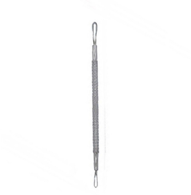 피지 제거기/여드름 블랙헤드 압출기 짜개 도구 sky*09361zn, 1개