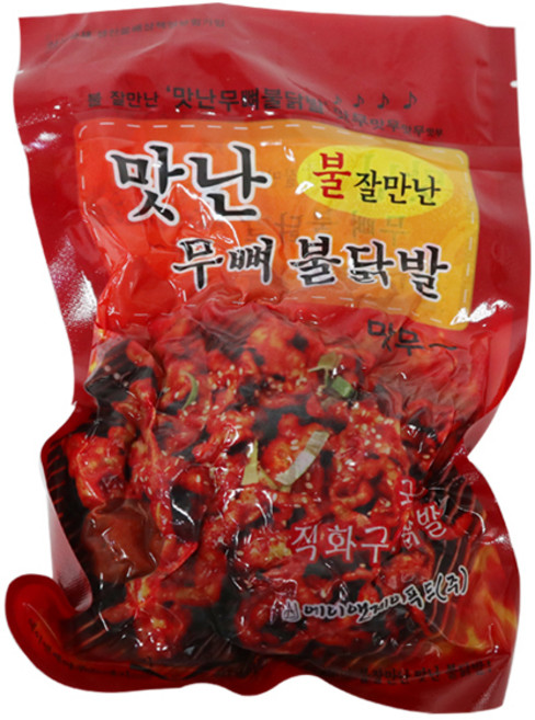 에이엔제이푸드 맛난 무뼈 불닭발250g 3개, 250g