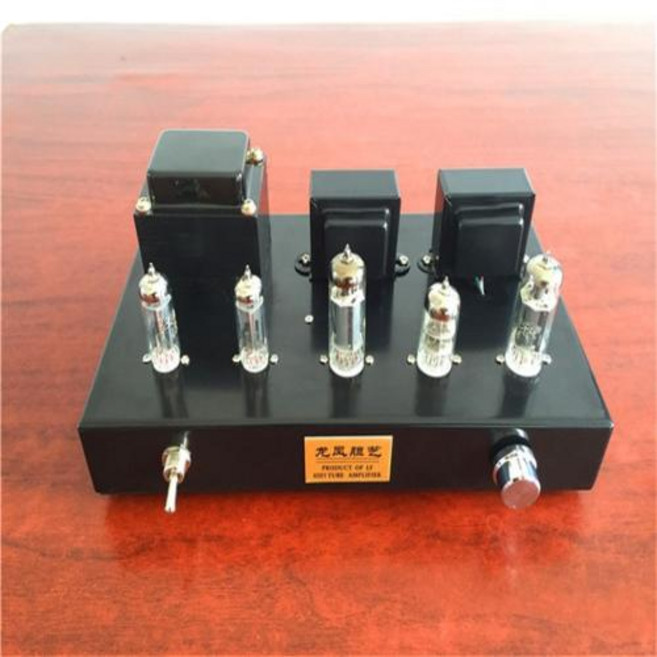 음질좋은 진공관앰프 진공관오디오앰프 블루투스 가정용 Lyele 오디오 진공관 앰프 DIY 키트 하이파이 클래스 A VU 미터 블루투스 50 USB 플레이어 35W 2 Fm 6n2, 04 Black no BT Kit_02 220V, 8.Black no BT Kit - 220V