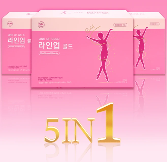 [당일발송]다이어트 스트레스 해소 체중감량 보조제 지엠생명공학 라인업골드, 1박스, 30회분 - 쿠팡