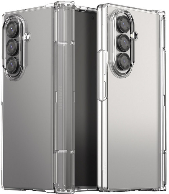 아라리 갤럭시 Z폴드7 케이스 힌지보호 투명 일체형 풀커버 누킨 360