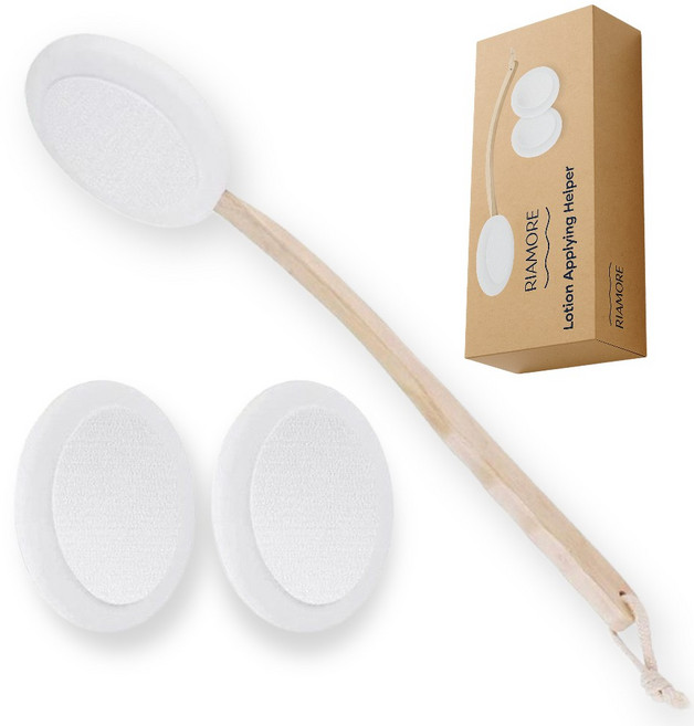 리아모어 셀프 등 로션 바르기 도구 세트, 1개