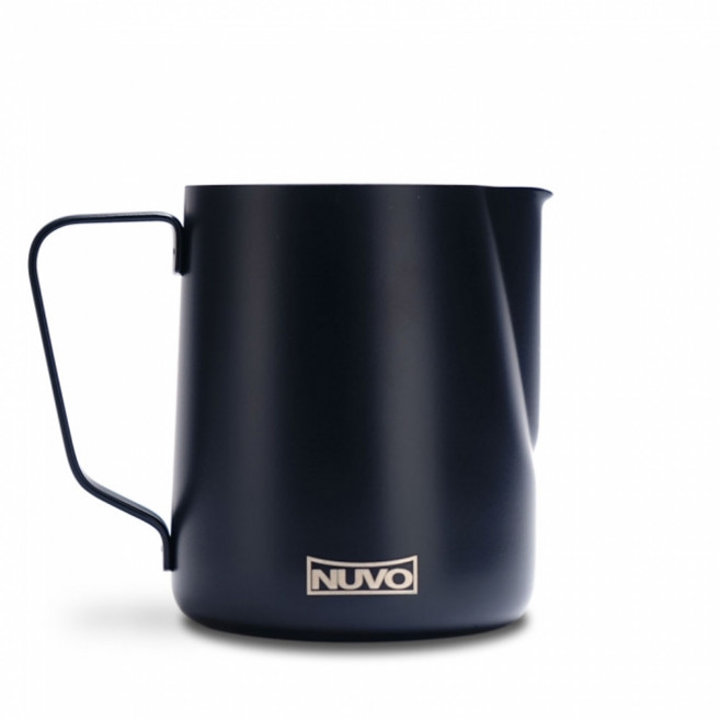 누보 테프론 스팀피쳐 350ml, 블랙, 1개