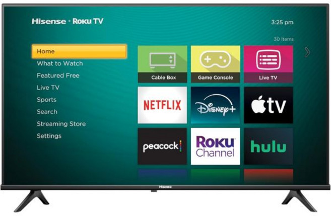 Alexa 호환성이 있는 Hisense 32인치 클래스 A4 시리즈 FHD 1080p 스마트 Roku TV(32A4NR 2024 모델) - 돌비 오디오 슬림 베젤 디자인