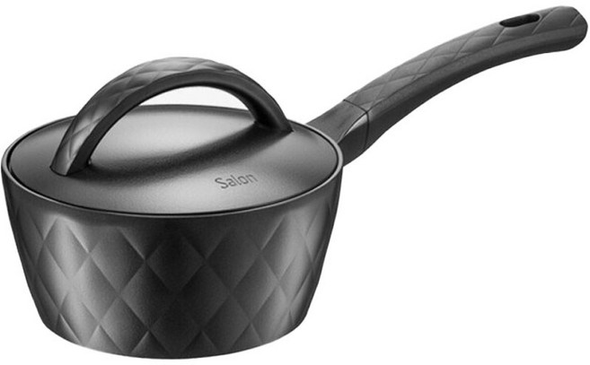 락앤락 인덕션 살롱 IH 편수냄비, 블랙, 1개