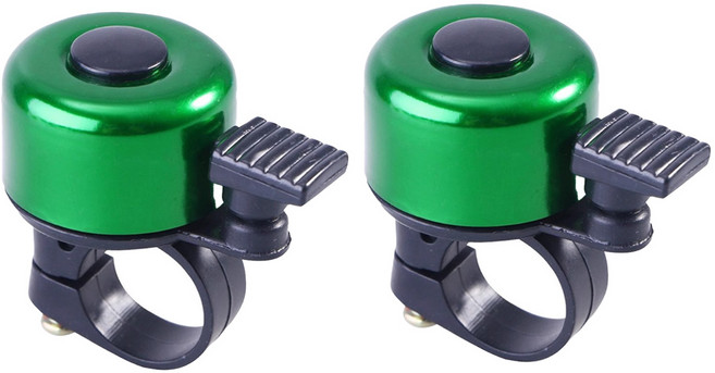 벨로샵 자전거 따릉이 벨, 2개, 그린