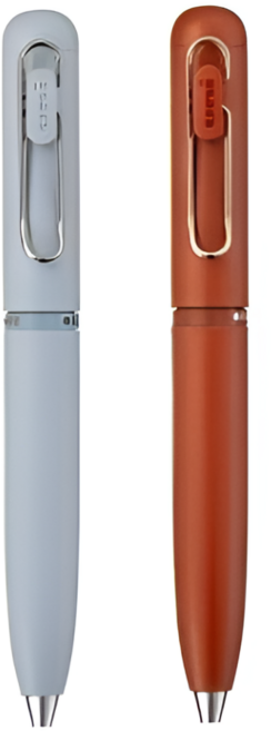 2091 유니볼원 3색 볼펜 0.5mm 회전식 멀티펜 UME3-SR-05 0.38 / 0.5 메탈클립, 0.5 브릭 레드