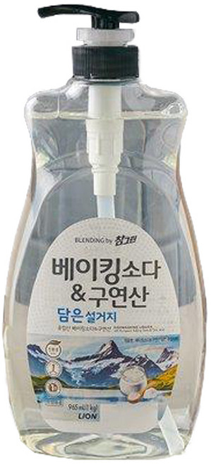 참그린 베이킹소다 & 구연산 주방세제, 1kg, 1개