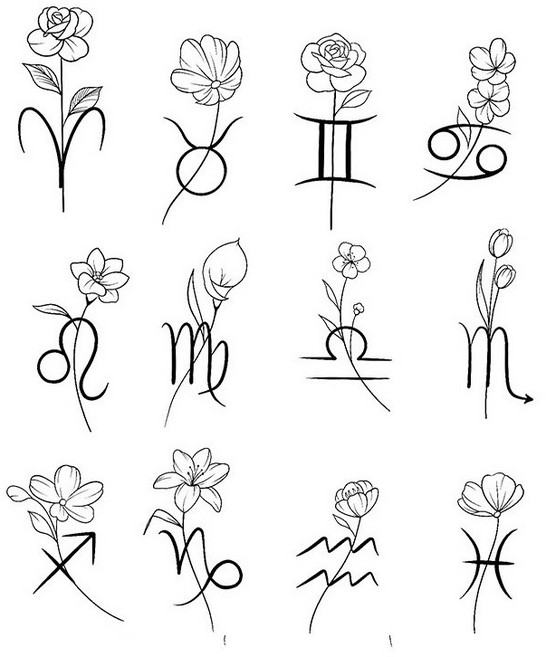 에테르넬 반영구 타투스티커 헤나, 1개, Q13