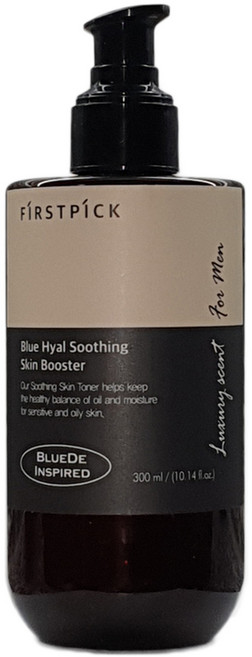 블루 향 좋은 남성 남자 스킨 토너 화장품 올인원 애프터쉐이브, 1개, 300ml