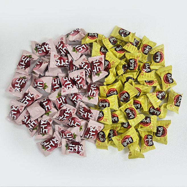해태 알사탕+자두캔디 혼합 대용량 어린이집 사무실 교회 단체 간식, 120개, 4.5g