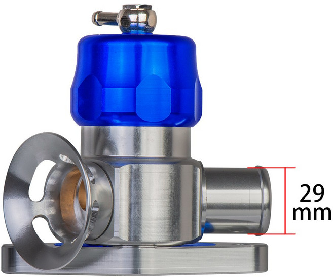 블로우오프밸브 BOV 듀얼 포트 블로우 오프 밸브 마쓰다 마즈다스피드 스바루 포레스터 XT WRX BOV033C 29mm, 03 blue 29MM