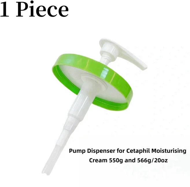 세타필 모이스춰라이징 크림 550g 및 566g/20oz용 펌프 디스펜서 바디 모이스처라이저와 호환되는 뚜껑이, 1