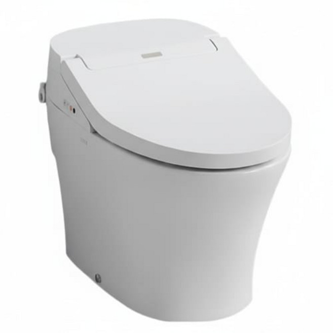 대림바스 자동물내림 일체형 양변기 DST-690 방문설치, 화이트