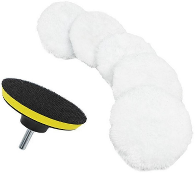 광택 양모 울패드 얇은타입 3인치 7종세트, 1세트