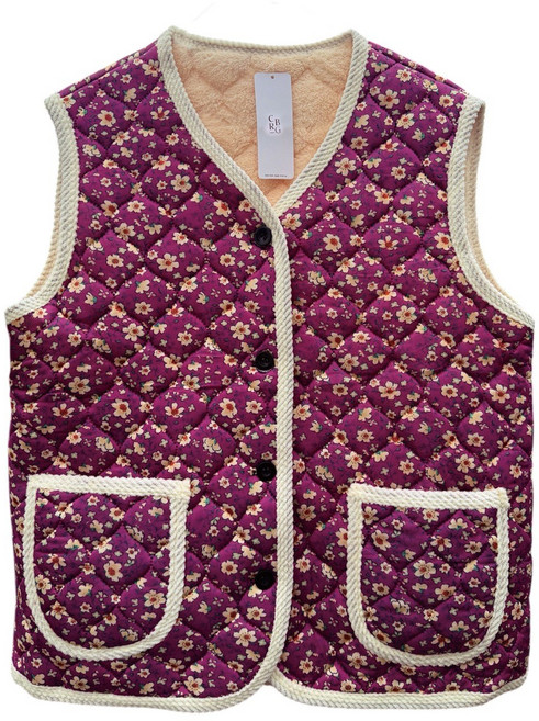 [누빔조끼] 김장 촌캉스룩 겨울 조끼 할머니/엄마/가족/체육대회/단체복