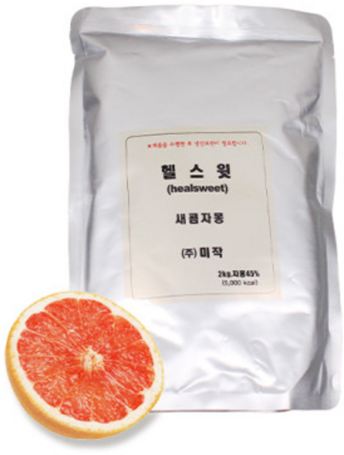미작 헬스윗 새콤 자몽청 2kg, 1개