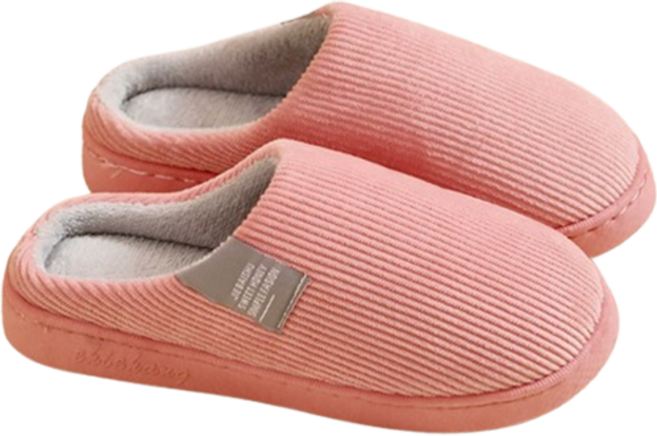 모아룸 양털 슬리퍼 코듀로이 남자 여자 실내화