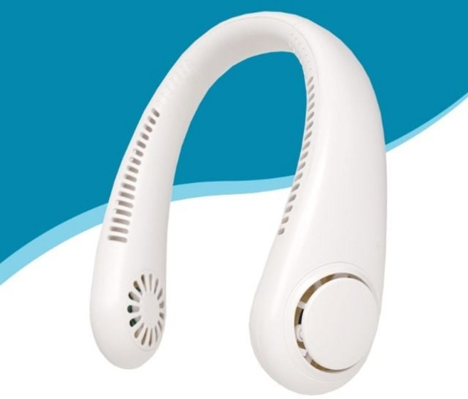 도모아 휴대용 선풍기 넥밴드 써큘레이터 4000mAh 넥선풍기 대용량배터리 타프팬, 몽크로스넥밴드IKMC02화이트, FREE, 상세페이지 참조, 몽크로스넥밴드IKMC02화이트_FREE