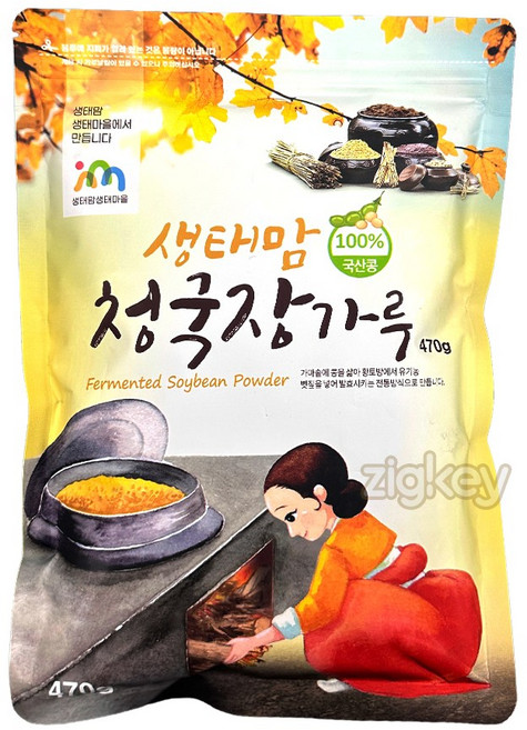 생태맘생태마을 청국장 가루, 1개, 470g