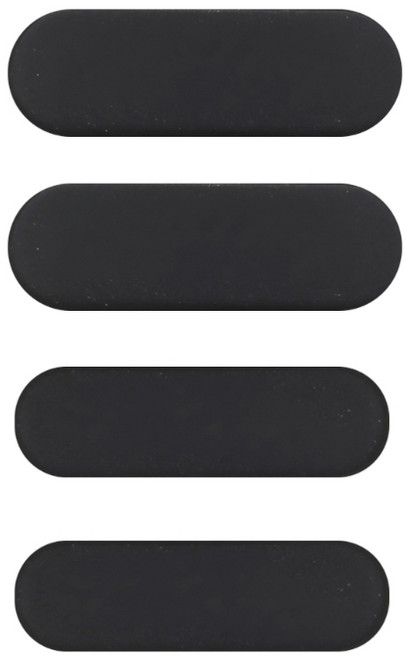 4pcs 노트북 고무 발 ThinkPad x1의 미끄럼 방지 하단 케이스 패드 교체, 1개
