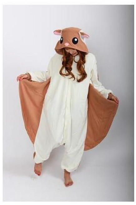 날다람쥐잠옷 수면 동물 홈웨어