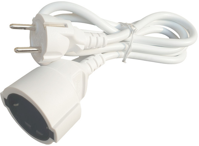 IT 국내생산 1구 연장선 리드선 멀티탭 멀티코드, 1개, 화이트, 3m