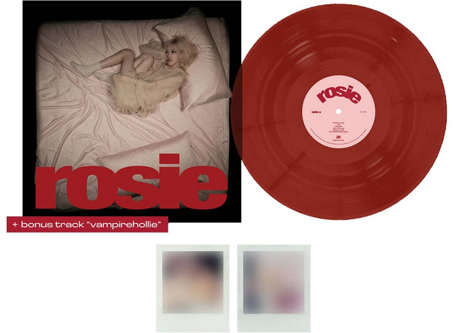 로제 - 정규 1집 rosie vinyl [vampirehollie edition red]