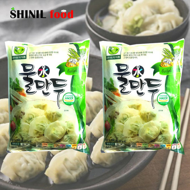 신일푸드 엄지식품 엄지 물만두 1.350g 1+1, 2.7kg, 1개