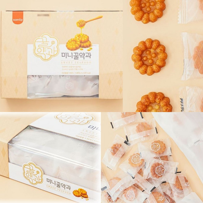삼립 간식모음 미니 약과 1kg, 360g, 1개