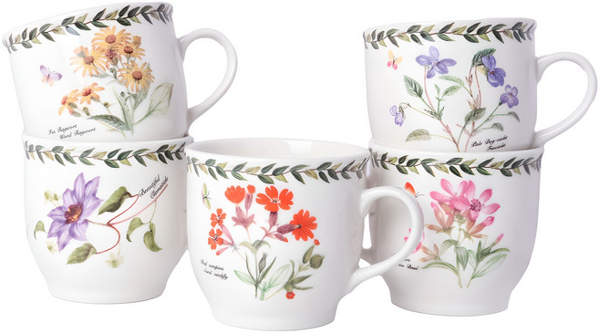 클래식 포토머그 5P 세트 250ml, 프렌치가든, 5개