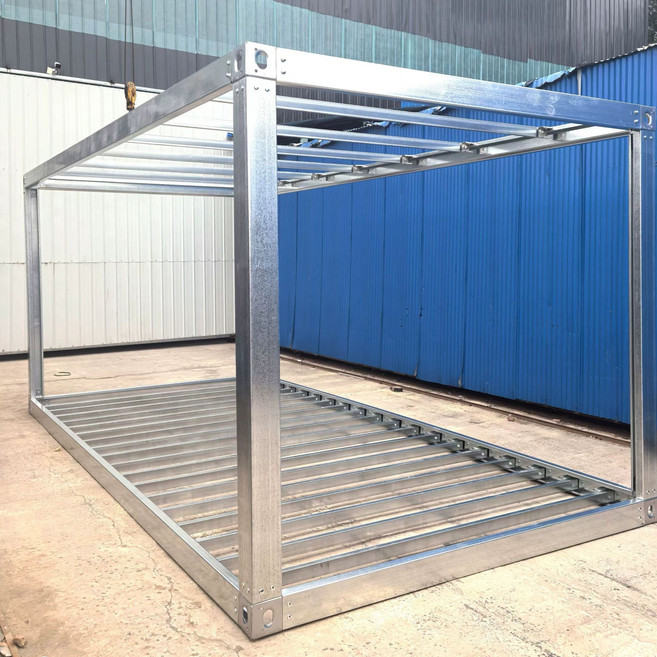 조립식 컨테이너 골조 농막 뼈대 창고 철골 온실 기둥, 3x4x2.8+상하부프레임