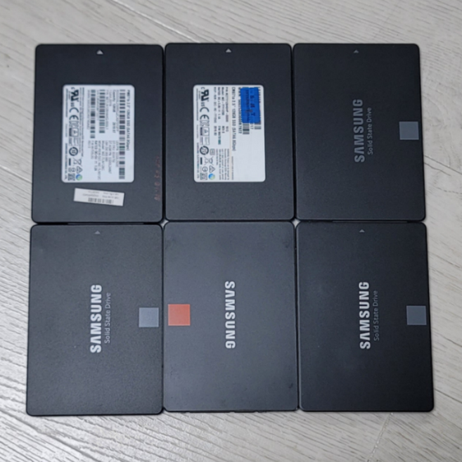 삼성정품 부팅용 SSD HDD 240GB~258GB(랜덤발송) 윈도우11 설치됨(인증받음) 여러os설치 중고제품