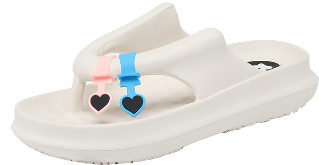 Z3JC 통굽 미끄럼 방지 비치 쪼리 슬리퍼