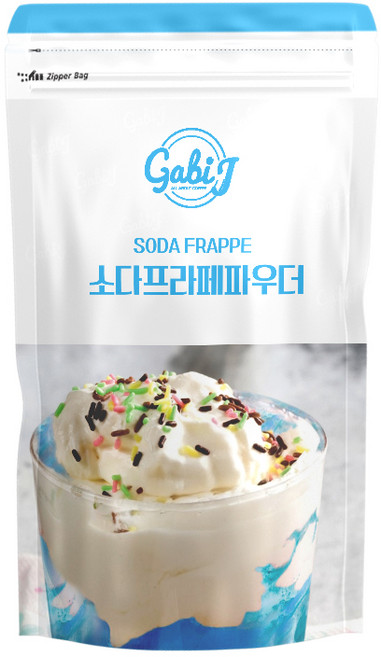 가비제이 소다 프라페 파우더, 800g, 1개입, 10개