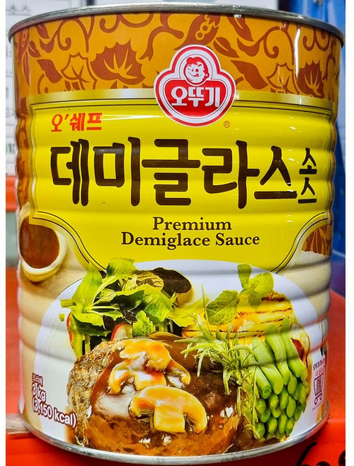 데미그라스소스 (오쉐프 3K) X6 통조림/데미그라스/수입식자재/데미그라스소스, 3kg, 6개
