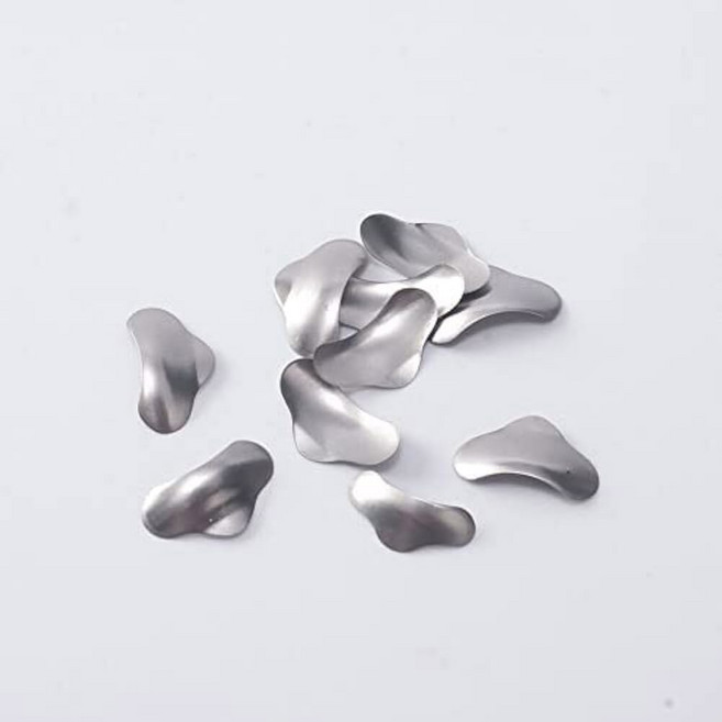 50PCS 치과용 금속 매트릭스 단면 윤곽 리필 소프트 밴드 S/M/L 50 M (대), Medium with Ledge