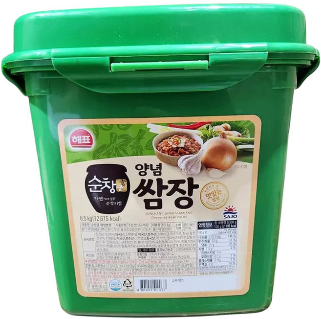 쌈장 순창궁 6.5K X2 업소용 식당용, 2개, 6.5kg