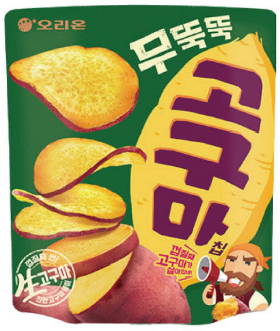 오리온 무뚝뚝 고구마칩, 56g, 28개