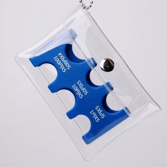 일본 여행 엔화 동전 정리 지갑 파우치 세트